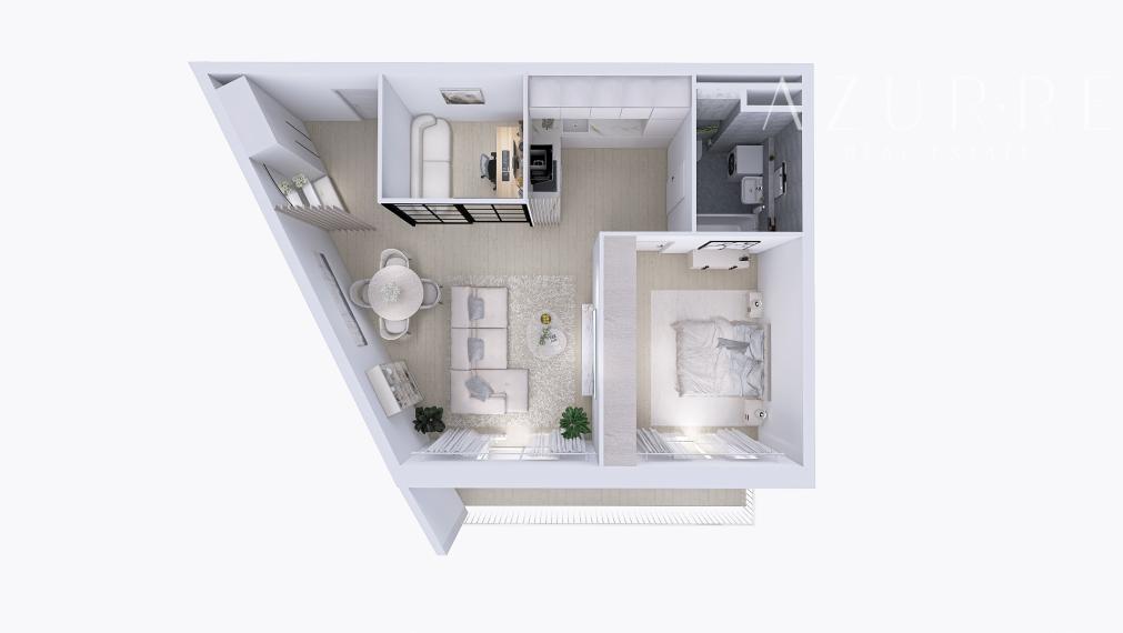 EXKLUZÍVNE ! Priestranný, zariadený 2,5 byt v novostavbe